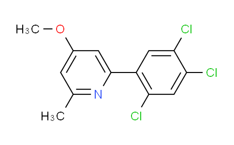 AM28584 | 1261834-48-3 | 4-Methoxy-2-methyl-6-(2,4,5-trichlorophenyl)pyridine