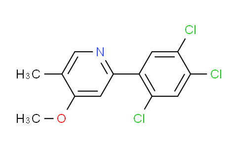 AM28586 | 1261552-58-2 | 4-Methoxy-5-methyl-2-(2,4,5-trichlorophenyl)pyridine
