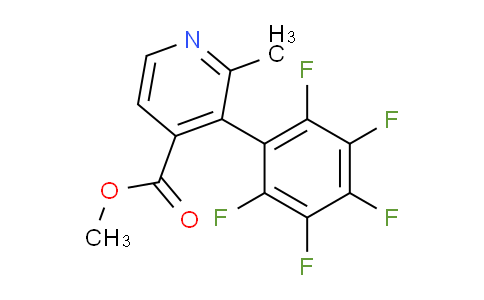 AM28588 | 1261616-95-8 | Methyl 2-methyl-3-(perfluorophenyl)isonicotinate