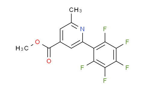 AM28589 | 1261810-67-6 | Methyl 2-methyl-6-(perfluorophenyl)isonicotinate