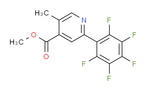 AM28591 | 1261437-57-3 | Methyl 5-methyl-2-(perfluorophenyl)isonicotinate