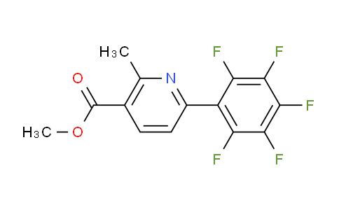 AM28592 | 1261667-66-6 | Methyl 2-methyl-6-(perfluorophenyl)nicotinate