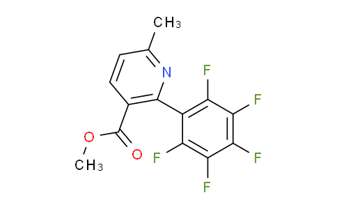 AM28595 | 1261859-76-0 | Methyl 6-methyl-2-(perfluorophenyl)nicotinate