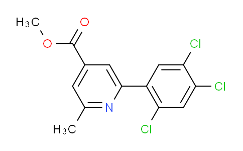 AM28597 | 1261494-32-9 | Methyl 2-methyl-6-(2,4,5-trichlorophenyl)isonicotinate