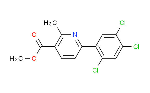 AM28600 | 1261876-67-8 | Methyl 2-methyl-6-(2,4,5-trichlorophenyl)nicotinate