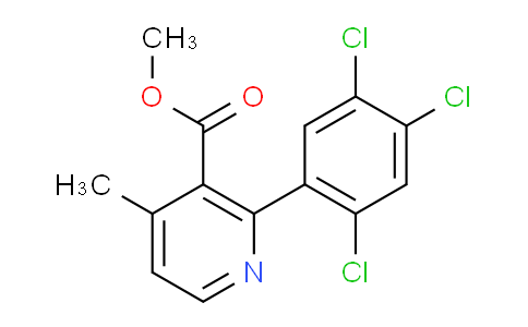 AM28601 | 1261669-63-9 | Methyl 4-methyl-2-(2,4,5-trichlorophenyl)nicotinate