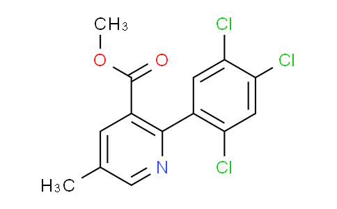 AM28602 | 1261509-47-0 | Methyl 5-methyl-2-(2,4,5-trichlorophenyl)nicotinate