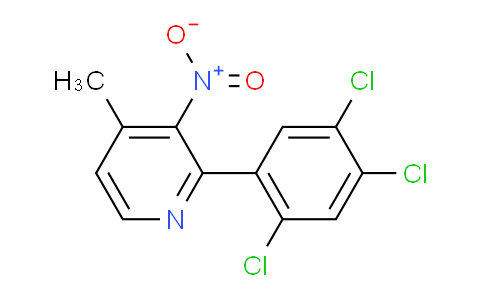 AM28617 | 1261643-51-9 | 4-Methyl-3-nitro-2-(2,4,5-trichlorophenyl)pyridine