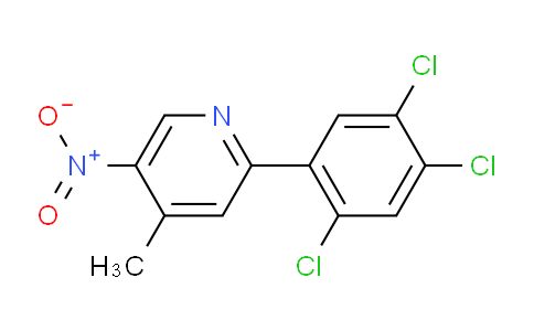 AM28618 | 1261773-38-9 | 4-Methyl-5-nitro-2-(2,4,5-trichlorophenyl)pyridine