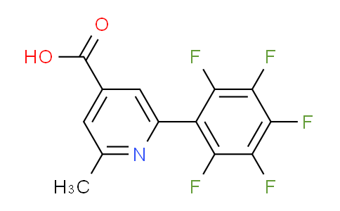 AM28627 | 1261773-46-9 | 2-Methyl-6-(perfluorophenyl)isonicotinic acid
