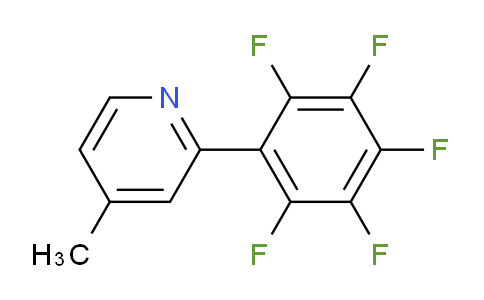 4-Methyl-2-(perfluorophenyl)pyridine
