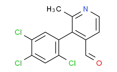 AM28658 | 1261811-74-8 | 2-Methyl-3-(2,4,5-trichlorophenyl)isonicotinaldehyde