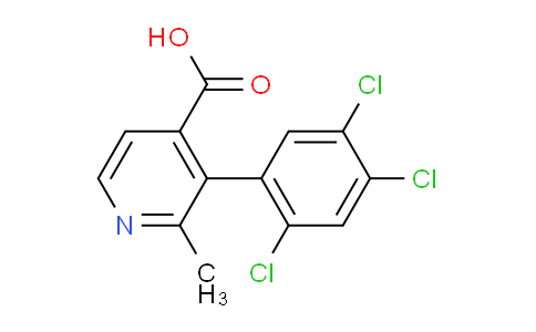AM28662 | 1261811-87-3 | 2-Methyl-3-(2,4,5-trichlorophenyl)isonicotinic acid