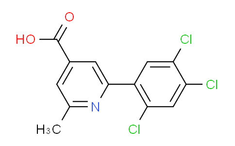 AM28663 | 1261811-81-7 | 2-Methyl-6-(2,4,5-trichlorophenyl)isonicotinic acid