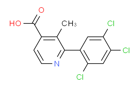 AM28664 | 1261572-24-0 | 3-Methyl-2-(2,4,5-trichlorophenyl)isonicotinic acid