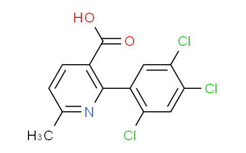 AM28673 | 1261512-63-3 | 6-Methyl-2-(2,4,5-trichlorophenyl)nicotinic acid