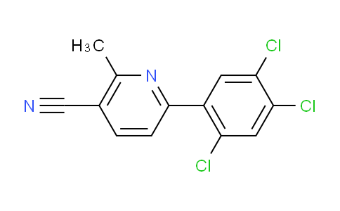 AM28674 | 1261834-89-2 | 2-Methyl-6-(2,4,5-trichlorophenyl)nicotinonitrile