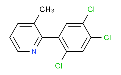 AM28681 | 1261686-80-9 | 3-Methyl-2-(2,4,5-trichlorophenyl)pyridine