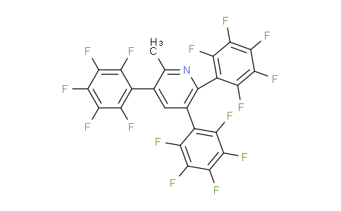 2-Methyl-3,5,6-tris(perfluorophenyl)pyridine