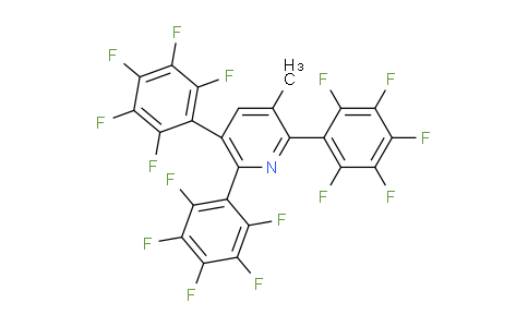 3-Methyl-2,5,6-tris(perfluorophenyl)pyridine