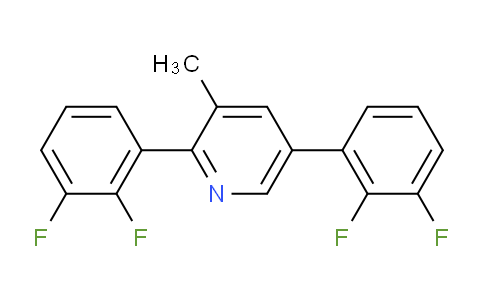 AM28708 | 1261653-21-7 | 2,5-Bis(2,3-difluorophenyl)-3-methylpyridine
