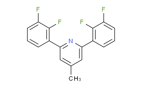 AM28710 | 1261482-94-3 | 2,6-Bis(2,3-difluorophenyl)-4-methylpyridine