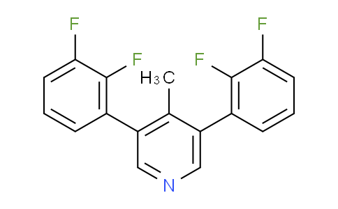 3,5-Bis(2,3-difluorophenyl)-4-methylpyridine