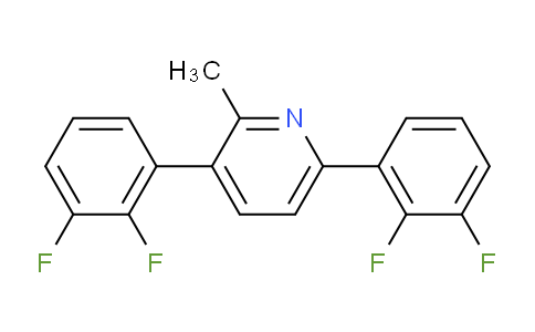 3,6-Bis(2,3-difluorophenyl)-2-methylpyridine