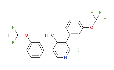 AM28716 | 1261751-82-9 | 3,5-Bis(3-(trifluoromethoxy)phenyl)-2-chloro-4-methylpyridine