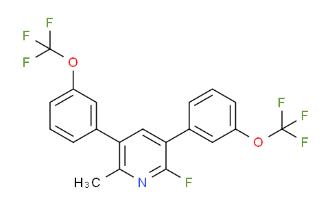 AM28723 | 1261589-09-6 | 3,5-Bis(3-(trifluoromethoxy)phenyl)-2-fluoro-6-methylpyridine