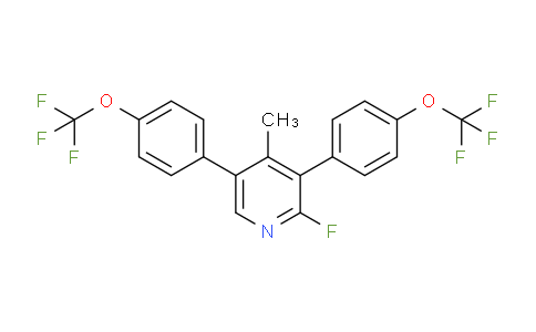 AM28724 | 1261609-69-1 | 3,5-Bis(4-(trifluoromethoxy)phenyl)-2-fluoro-4-methylpyridine