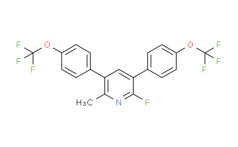 AM28725 | 1261830-88-9 | 3,5-Bis(4-(trifluoromethoxy)phenyl)-2-fluoro-6-methylpyridine