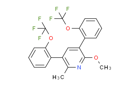 AM28726 | 1261879-27-9 | 3,5-Bis(2-(trifluoromethoxy)phenyl)-2-methoxy-6-methylpyridine