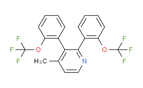 AM28732 | 1261648-12-7 | 2,3-Bis(2-(trifluoromethoxy)phenyl)-4-methylpyridine