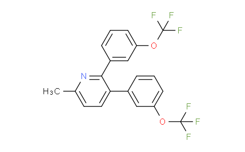 AM28737 | 1261653-84-2 | 2,3-Bis(3-(trifluoromethoxy)phenyl)-6-methylpyridine