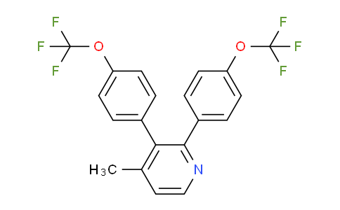2,3-Bis(4-(trifluoromethoxy)phenyl)-4-methylpyridine