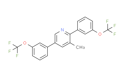 2,5-Bis(3-(trifluoromethoxy)phenyl)-3-methylpyridine