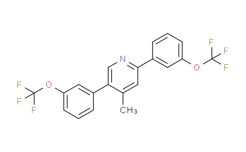 2,5-Bis(3-(trifluoromethoxy)phenyl)-4-methylpyridine