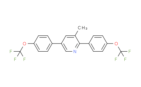 2,5-Bis(4-(trifluoromethoxy)phenyl)-3-methylpyridine