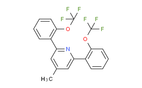 AM28747 | 1261763-71-6 | 2,6-Bis(2-(trifluoromethoxy)phenyl)-4-methylpyridine