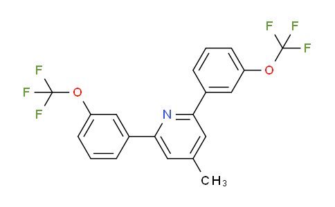 AM28748 | 1261864-04-3 | 2,6-Bis(3-(trifluoromethoxy)phenyl)-4-methylpyridine