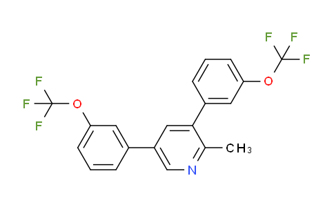 AM28752 | 1261755-15-0 | 3,5-Bis(3-(trifluoromethoxy)phenyl)-2-methylpyridine