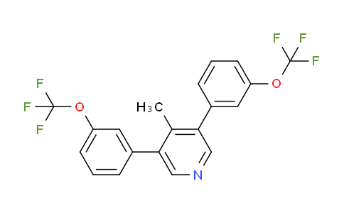 AM28753 | 1261610-14-3 | 3,5-Bis(3-(trifluoromethoxy)phenyl)-4-methylpyridine