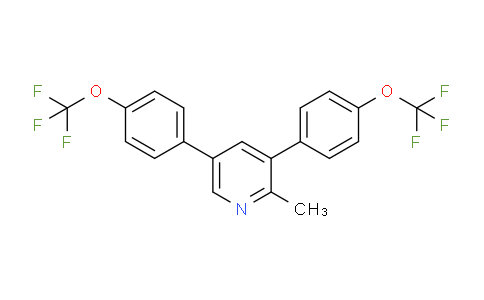 AM28754 | 1261571-13-4 | 3,5-Bis(4-(trifluoromethoxy)phenyl)-2-methylpyridine