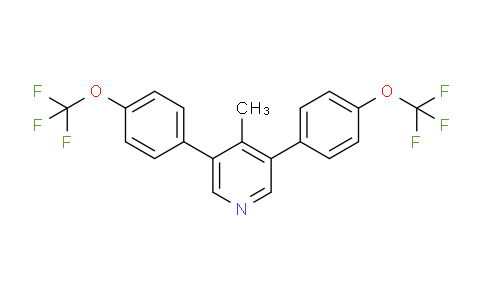 AM28755 | 1261483-78-6 | 3,5-Bis(4-(trifluoromethoxy)phenyl)-4-methylpyridine