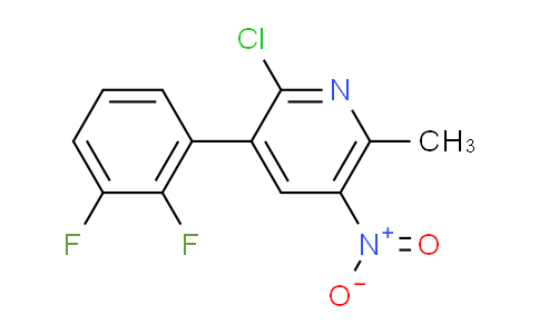 AM28765 | 1261757-07-6 | 2-Chloro-3-(2,3-difluorophenyl)-6-methyl-5-nitropyridine