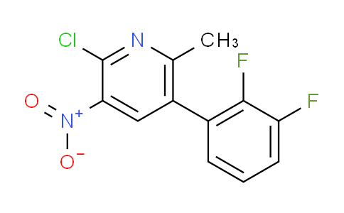 AM28767 | 1261792-13-5 | 2-Chloro-5-(2,3-difluorophenyl)-6-methyl-3-nitropyridine