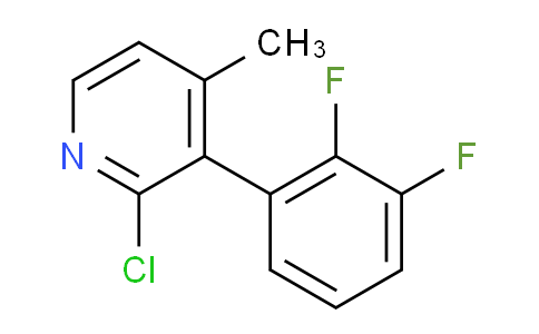2-Chloro-3-(2,3-difluorophenyl)-4-methylpyridine