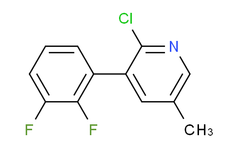 2-Chloro-3-(2,3-difluorophenyl)-5-methylpyridine