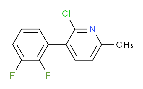 2-Chloro-3-(2,3-difluorophenyl)-6-methylpyridine